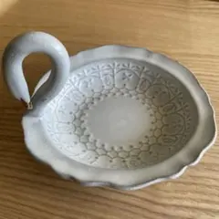 よしざわ窯 白鳥のろうそく皿のサムネイル