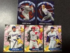 【5枚セット】topps tokyo series 2025 大谷翔平/山本由伸