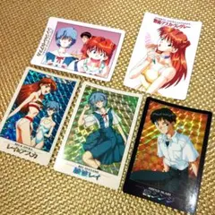 d*7様 当時物 初版 エヴァンゲリオン カードダス まとめ売り おまけ