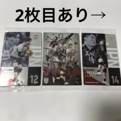 男子バレー日本代表 集合 SP 石川祐希 高橋藍 他 ウエハース 2026 ①