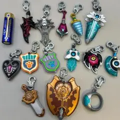 スナックワールド ジャラ キーホルダー 14点セット