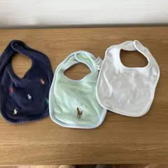 【1/30(土)〜2/1(日)限定価格】ラルフローレン♡スタイ 3枚セット