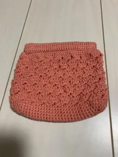 ハンドメイドバネ口ポーチ