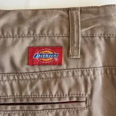 Dickies ミッキーマウス 刺繍 ワークパンツ ベージュのサムネイル