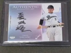 bbm fusion 阪急ブレーブス 長池徳士 90シリ サインカード