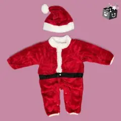 サンタ　コスプレ　ロンパース　70〜80 サイズ
