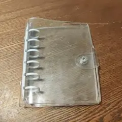 A5 クリアバインダー 6リング スナップ式　シール帳