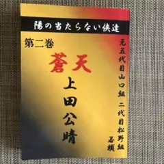 陽の当たらない俠達　第二巻蒼天上田公晴