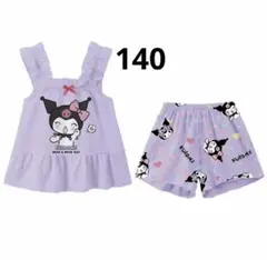 子供夏用パジャマセット 可愛いデザイン　涼しく柔らかいパジャマ140