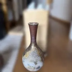 益子焼 佐伯守美 練上象嵌瓶 共箱 - メルカリ