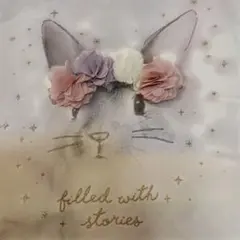 うさぎちゃんがかわいい♡GLOBAL WORK 花飾り付きトレーナー 130