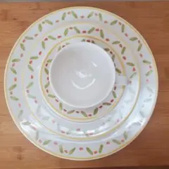 リーフ柄食器セットカップ＆ソーサー プレートのサムネイル
