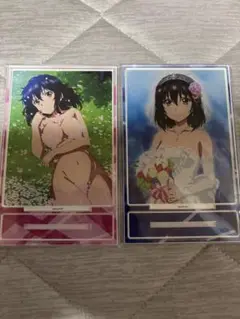 ストライク・ザ・ブラッド 姫柊雪菜 アクリルポートレート　A&Bセット