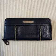 MICHAEL KORS 黒 レザー 長財布