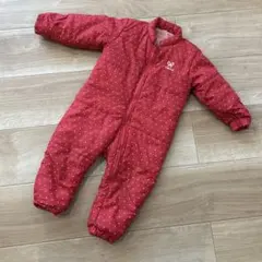 ドット柄　ジャンプスーツ 90cm