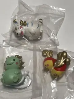 デフォルメ マスコット フィギュア 四方神獣 四神 朱雀 白虎 玄武