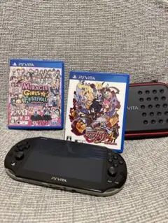 PSVita PCH-2000 Wi-Fiモデル　ソフト2本+ケース付き