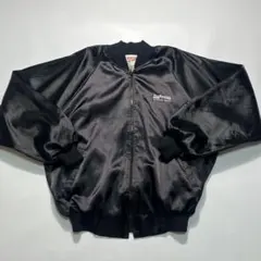 90s ハートウェル USA製 ナイロンサテン スタジャン XL 黒 7962