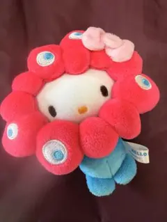 【カラビナなし】EXPO2025 ミャクミャクなりきりぬいぐるみ キティ