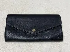 ルイヴィトン 長財布 ポルトフォイユ サラ 黒 ブラック