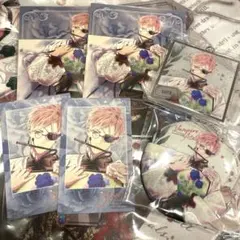 ディアラバ　月浪シン　ポラ風ラメカード　くじ　CD賞 缶バッジ