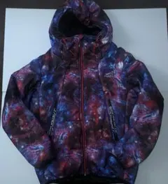 ワークマン宇宙柄 ナイロンジャケット フード付き サイズL Find-Out