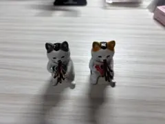 pokefasu ネコ舌 ミケ グレー 2個セット