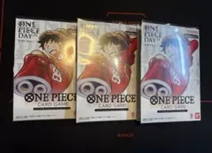 プレミアムカードコレクション ワンピースデイ2024 3セット　未開封 24