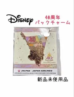 ディズニーランド　40周年　バックチャーム