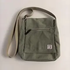 帆布工房 ショルダーバッグ カーキのサムネイル