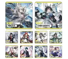 アークナイツ エンドフィールド GiGO カフェ コースター 全種セット