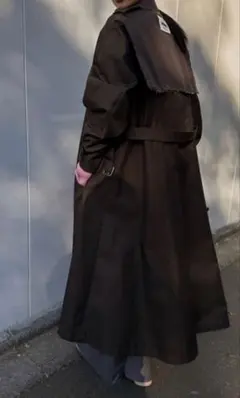 Ameri BALLOON SLEEVE PLEATS TRENCH - メルカリ