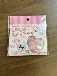 サンリオキャラクターズ おはじきキラキラシール