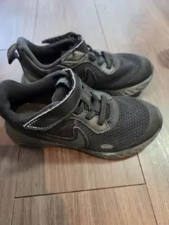 Nike ブラック スニーカー ベルクロ