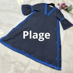 Plage ワンピース　S 刺繍