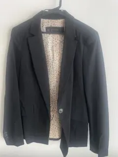 ZARA BASIC テーラードジャケット ブラックのサムネイル