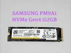 SAMSUNG PM9A1 Gen4 NVMe 2280 512GB SSDのサムネイル