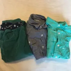 130男児３点セット　kids box