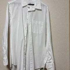 ホワイト ボタンダウンシャツ 長袖のサムネイル