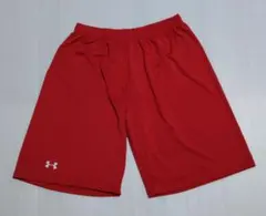 Under Armour UAウーマンズヒートギアマイクロショーツ／レッド