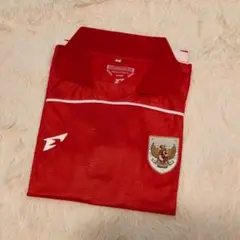 【赤】Red インドネシア代表サッカー　サポーターユニフォーム　Lサイズ1枚