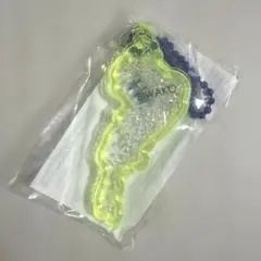 【未開封】琵琶湖アクリルキーホルダー 道の駅 マキノ追坂峠 メタセコイア 黄色