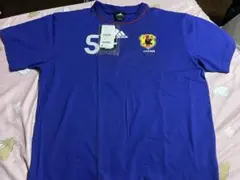 タグ付き新品 adidas×宮本恒靖5 サッカー日本代表 ゲームシャツ 青 L