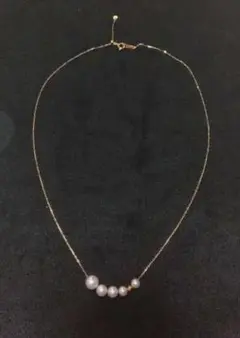 Chang me ♡チャンミー パールダイヤネックレス ゴールド k18 真珠 