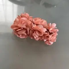 フラワーモチーフ バナナクリップ ピンクのサムネイル