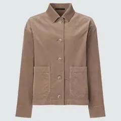 UNIQLO ユニクロ　コーデュロイジャケット　ベージュ