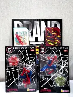 3点+おまけ　スパイダーマン　Happyくじ　 BND　MARVELのサムネイル