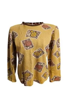 ヴィンテージ✨ungaro solo donna paris 総柄ニット M