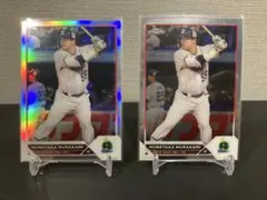 topps chrome 2022 村上宗隆 リフラクター - メルカリ