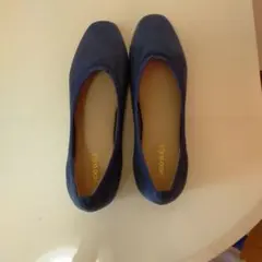 SHOO-LA-RUE ブルー フラットシューズ
